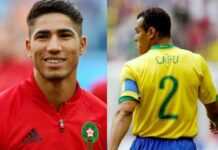 Achraf Hakimi comparé au Brésilien Cafu Hakimi et Cafu
