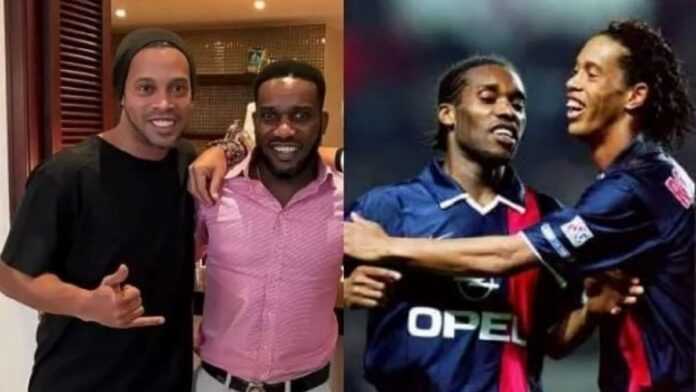 Jay-Jay Okocha et Ronaldinho