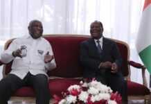 Rencontre Gbagbo – Ouattara : après l’euphorie, les questions Laurent Gbagbo et Alassane Ouattara