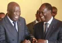 Côte d’Ivoire : Ouattara reçoit Laurent Gbagbo Laurent Gbagbo et Alassane Ouattara