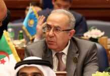 Le ministre algérien des Affaires étrangères, Ramtane Lamamra