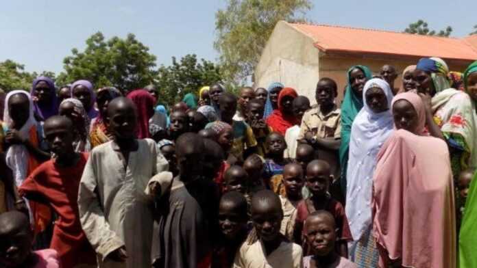 Nigérians réfugiés au Niger