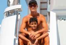 Cristiano Ronaldo s’affiche avec son fils Junior Ronaldo et son fils