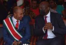 Le chef de l’Etat burundais, Evariste Ndayishimiye, et le Premier ministre rwandais, Edouard Ngirente