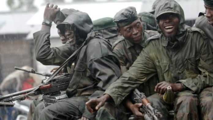 Soldats rwandais