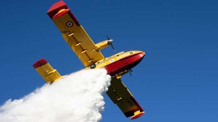 Canadair, avion contre les incendies