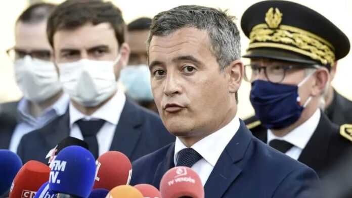 Le ministre français de l'Intérieur, Gérald Darmanin