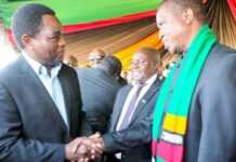 Hakainde Hichilema et Edgar Lungu