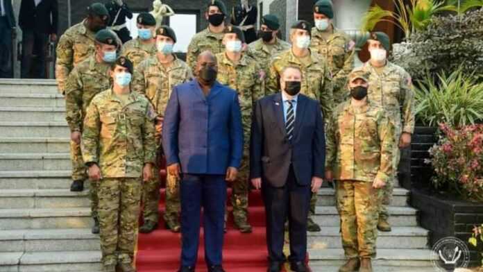 Féli Tshisekedi reçoit les forces spéciales américaines