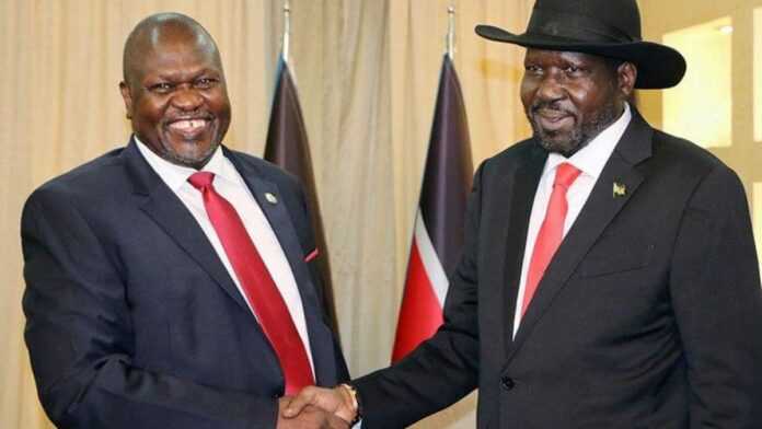 Riek Machar et Salva Kiir