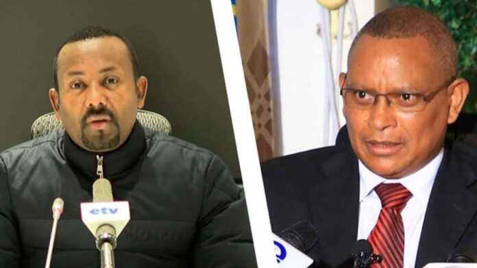 Abiy Ahmed et Debretsion Gebremichael