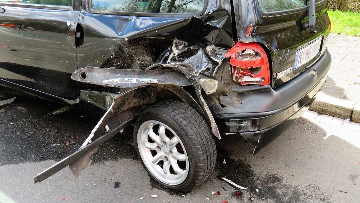 Un accident de voiture