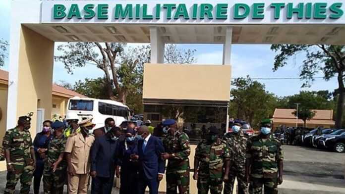 La base militaire de Thiès