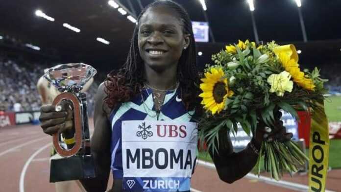 Christine Mboma, n°1 mondiale du 200 m