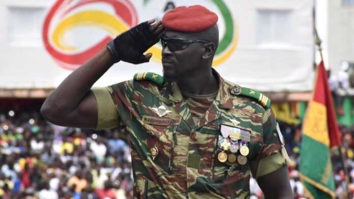 Le lieutenant-colonel Mamady Doumbouya