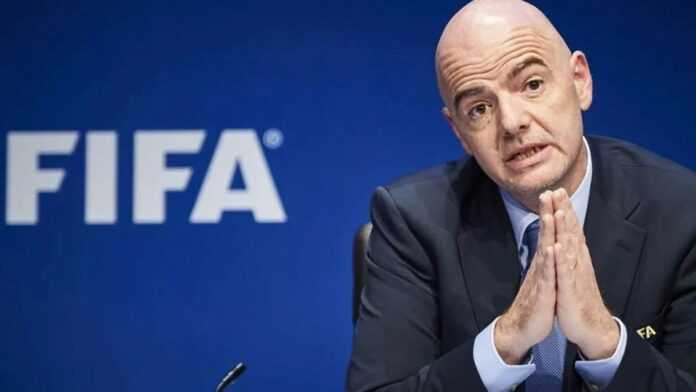 Le Président de la FIFA, Gianni Infantino