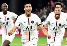 Achraf Hakimi et ses coéquipiers