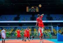 CHAN Volleyball : le Maroc tombe devant l’Égypte et hérite du Rwanda en quart Équipe de volley-ball du Maroc