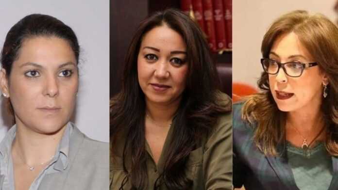 Nabila Rmili, Fatima-Zahra Mansouri et Asmaa Rhlalou