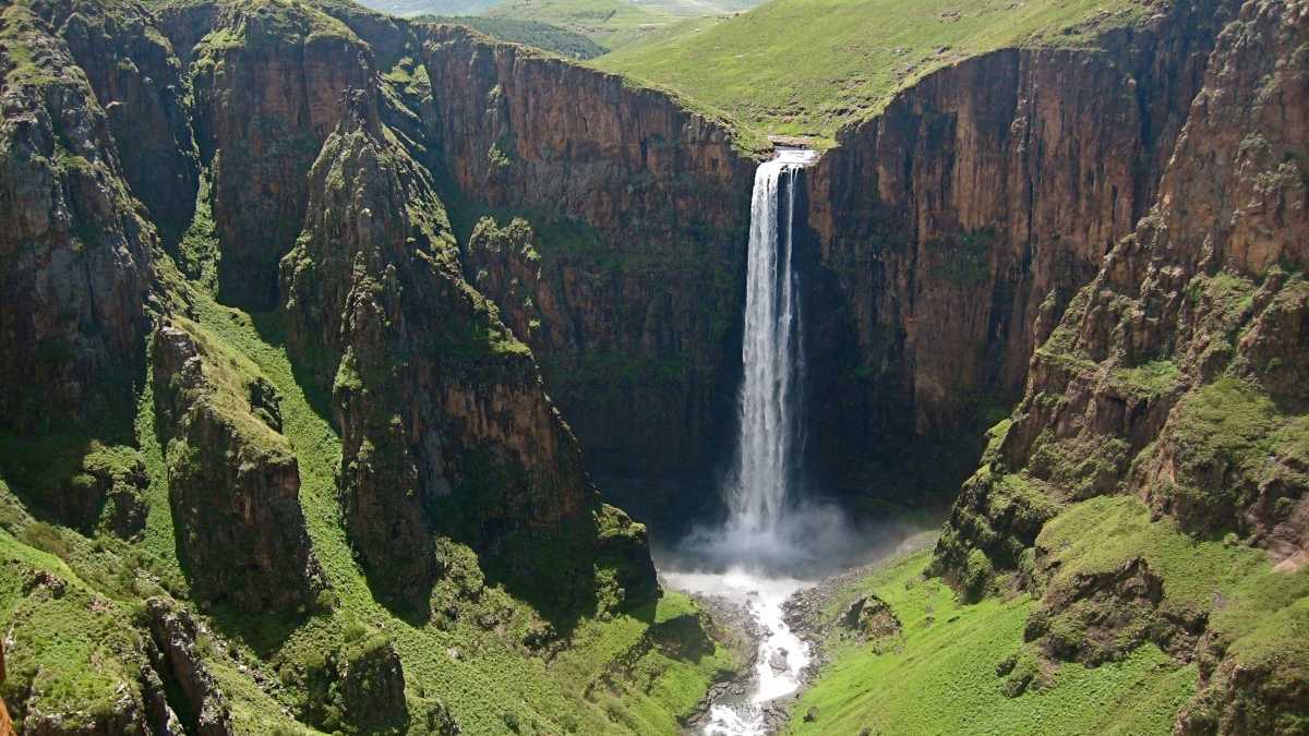 Les chutes de Maletsunyane, Semonkong (Lesotho)