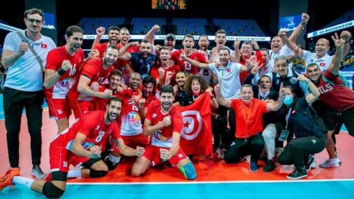 L'équipe de Tunisie de volley-ball