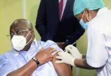 Vaccination de Félix Tshisekedi