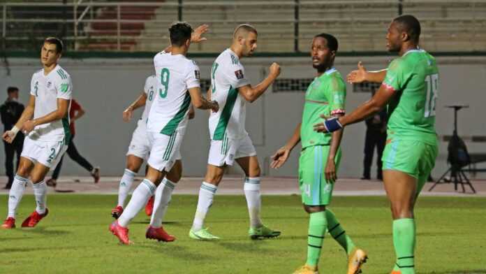 Algérie Coupe du monde 2022 (08 oct 21)