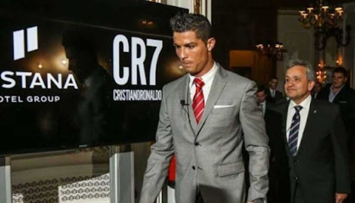 Cristiano Ronaldo em Marrakech em 15 de novembro
