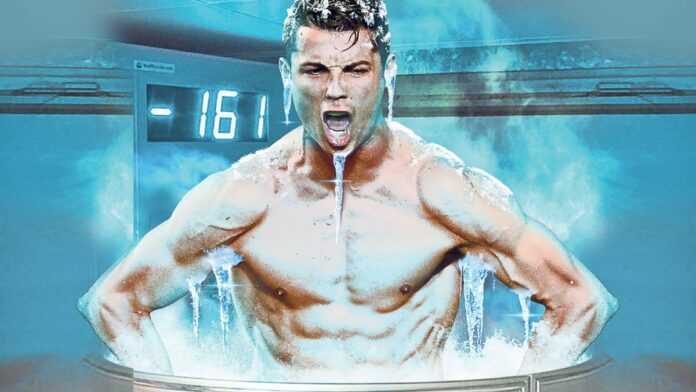 Cristiano Ronaldo cryothérapie (09 oct 21)