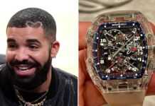 Drake et sa folie à plus de 5 millions de dollars ! Drake et la montre Richard Mille (31 oct 21)
