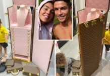 Georgina et Ronaldo (16 oct 21)