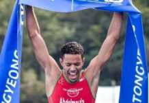 Triathlon : Jawad Abdelmoula s’adjuge l’or au Mondial à Tongyeong Jawad Abdelmoula (31 oct 21)