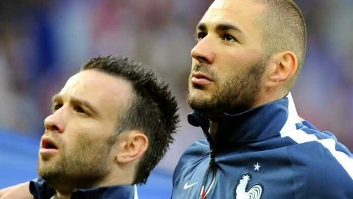 Karim Benzema et Mathieu Valbuena (20 oct 21)