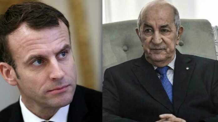 Emmanuel Macron et Abdelmadjid Tebboune (05 oct 21)