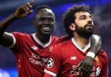 Sadio Mané et Mohamed Salah