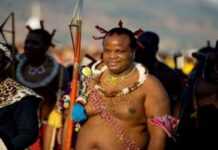 Mswati III (31 oct 21)