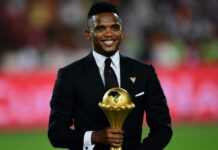 Samuel Eto'o, ancien international camerounais