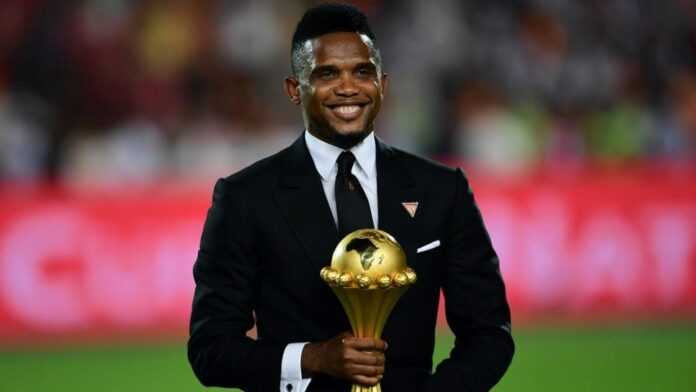 Samuel Eto'o, ancien international camerounais