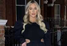 Taylor Ward enflamme la Toile avec sa combinaison Taylor Ward (08 oct 21)