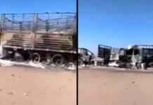 Que faisaient les camionneurs algériens dans une zone militaire marocaine? Camions détruits (06 nov 21)