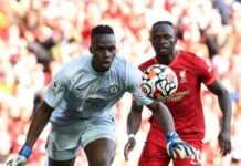 Edouard Mendy et Sadio Mané