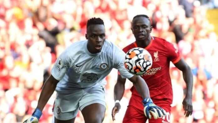 Edouard Mendy et Sadio Mané