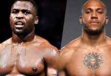 Francis Ngannou et Cyril Gane