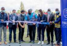 Le Paris Saint-Germain veut détecter les jeunes talents au Rwanda Inauguration académie PSG au Rwanda