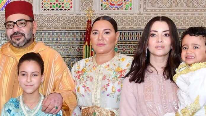 Mohammed VI et famille (21 nov 21)