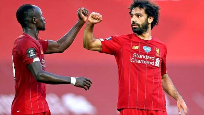 Sadio Mané et Mohamed Salah (17 nov 21)