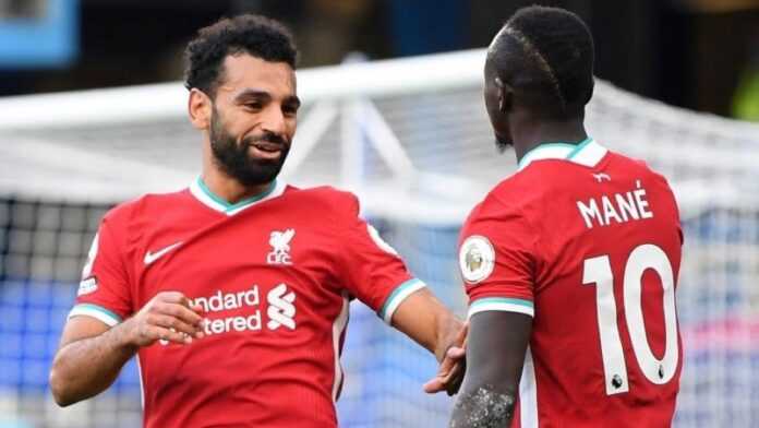 Mohamed Salah et Sadio Mané