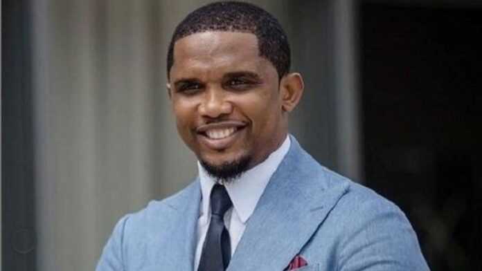 Samuel Eto'o, encien Lion du Cameroun