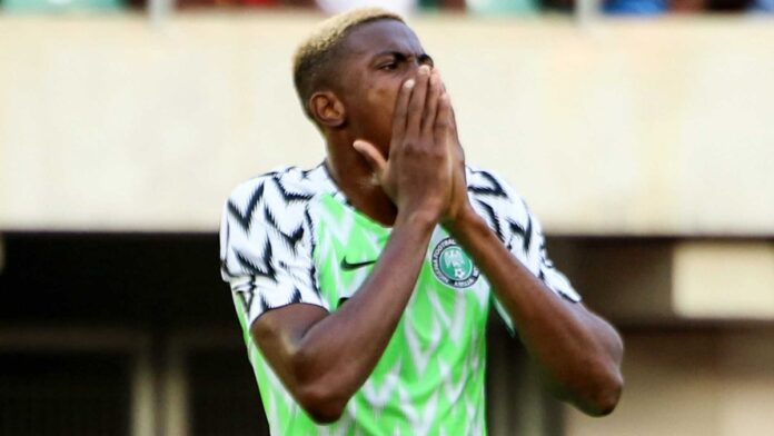 Victor Osimhen du Nigeria Victor Osimhen du Nigeria