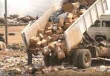 camion de vaccins détruits à Abuja